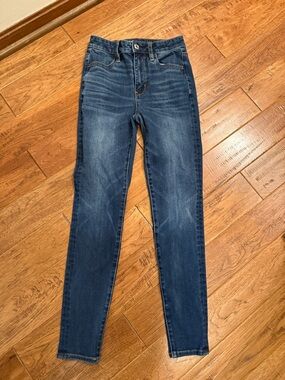 American eagle super high rise jeggings